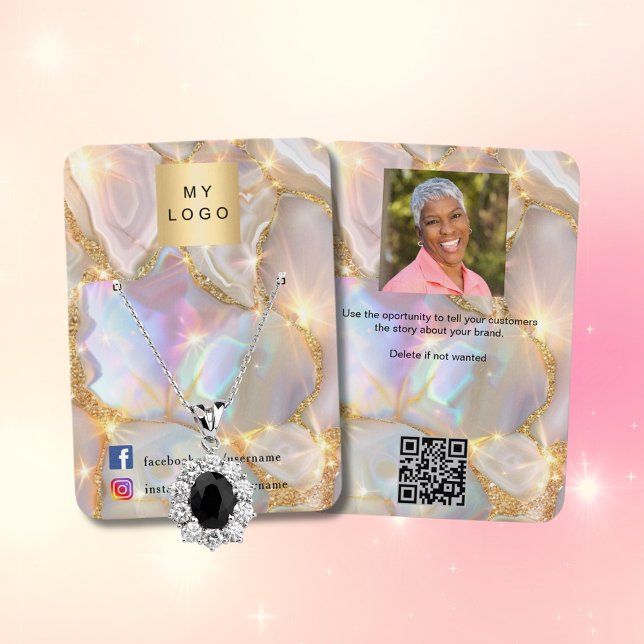 Foto del logotipo agate opal gold earring jewelpho (Subido por el creador)