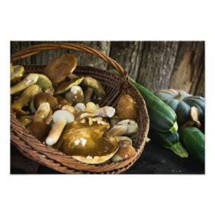 Foto Del otoño todavía de la comida impresión de la