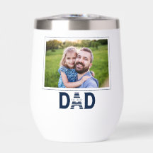 Foto del padre audaz establecido por el padre azul