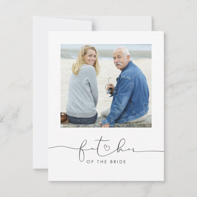 Foto del padre del Boda de la novia (Anverso)