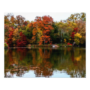 Foto del paisaje de la caída del otoño del Centr