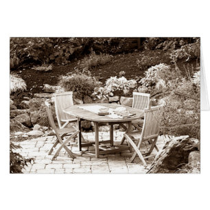 FOTO DEL PATIO DE VERANO AL AIRE LIBRE PARA CUALQU