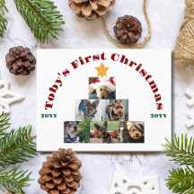 Foto del Primer Navidad del Perro en el Árbol, Mas