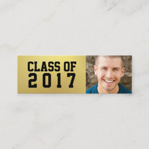 Foto del Relieve metalizado dorado de la tarjeta