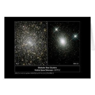 Foto del telescopio de Hubble de los cúmulos de