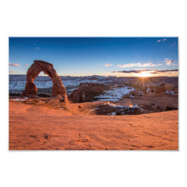 Foto Delicate Arch Sunset