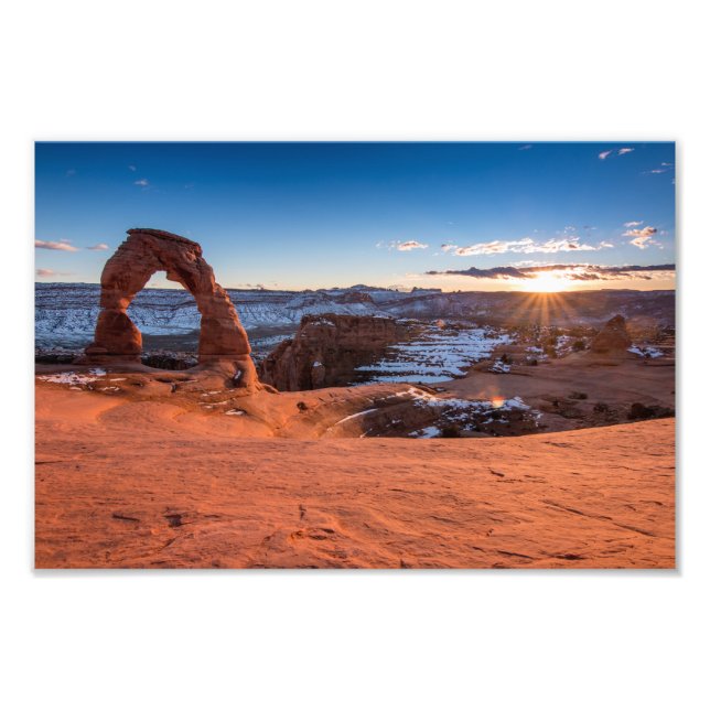 Foto Delicate Arch Sunset (Frente)