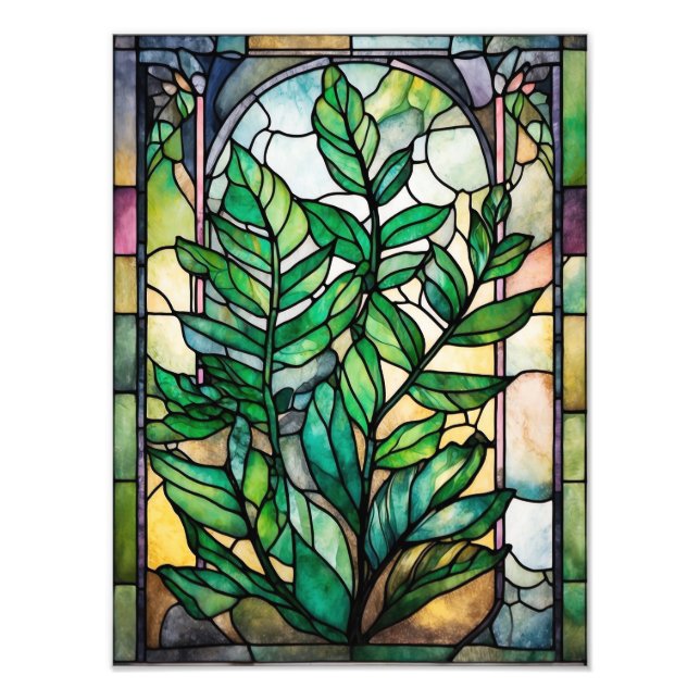 Foto Delicias iluminadas por el sol: una lirio de vidri (Frente)