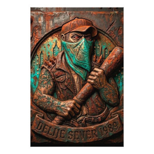 Foto Delije Sever 1989 con relieve