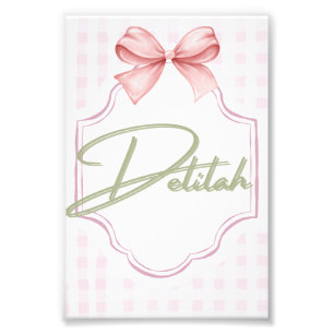 Foto Delilah Baby Nursery Gingham