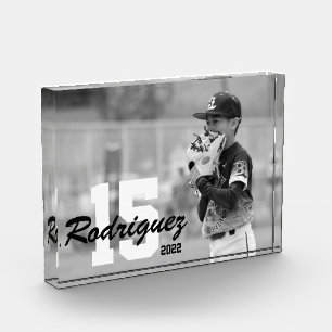 Foto deportiva de personalizado con nombre y númer