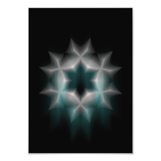 Foto Derrame copo de nieve - (Frente)