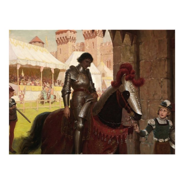 Foto “Derrotado” de Edmund Blair Leighton (Frente)