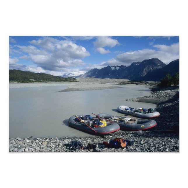 Foto Descenso en balsa del río Alsek (Frente)