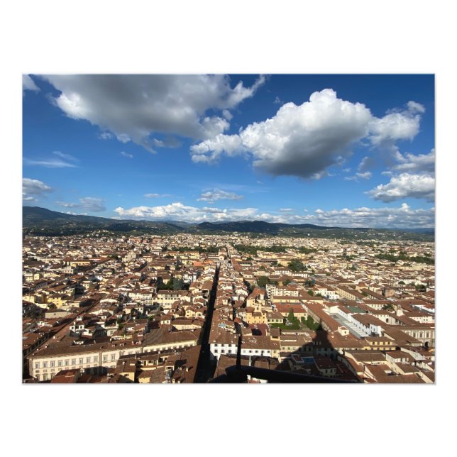 Foto Desde lo alto del Duomo en Florencia, Italia (Frente)