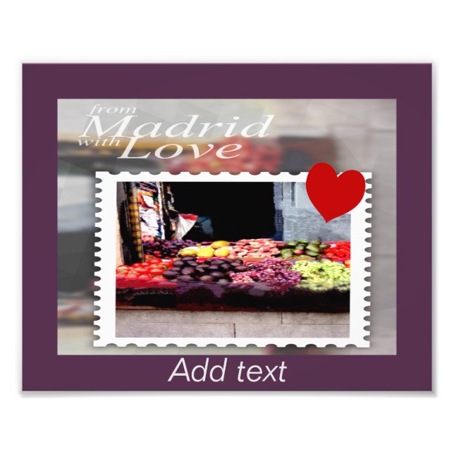 Foto Desde Madrid con amor (Frente)