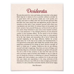 Foto Desiderata
