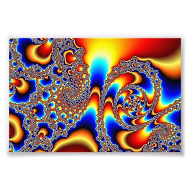 Foto Deslizar - Arte fractal (Frente)