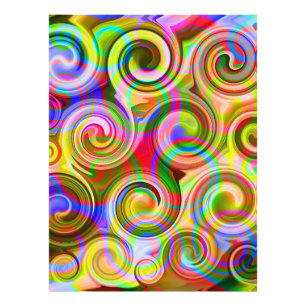 Foto Desplazamiento abstracto geométrico pastel