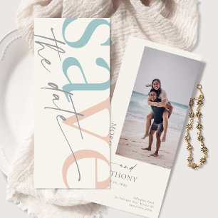 Foto Destino De Playa Guardar La Fecha