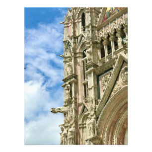 Foto Detalle del Duomo en Siena, Italia
