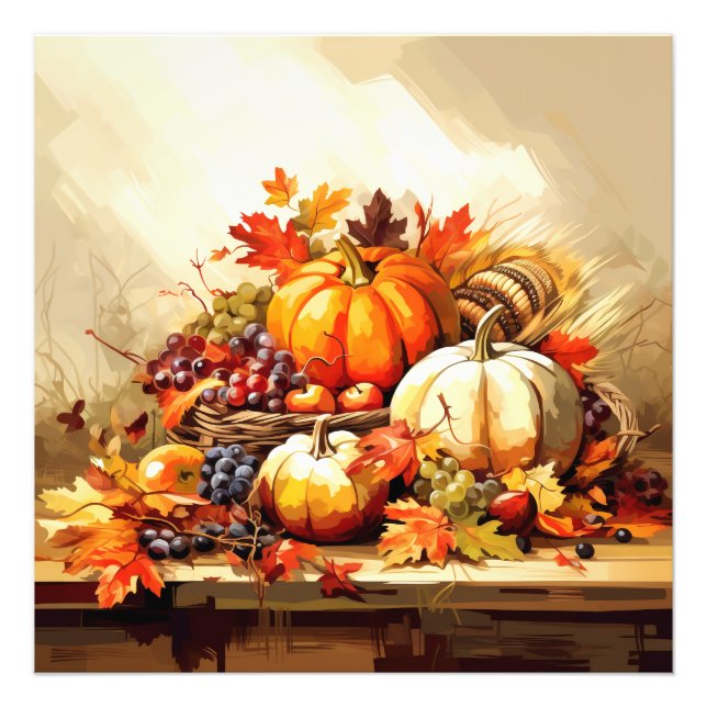 Foto Día de Acción de Gracias (Frente)