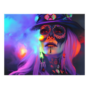 Foto Día de la Muerta Reina Voodoo de Nueva Orleans