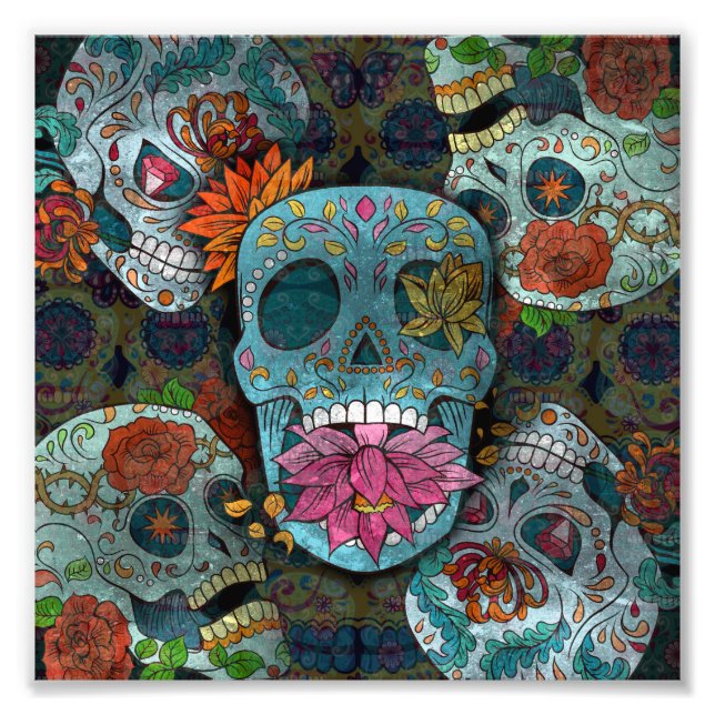 Foto Día De Los Muertos (Frente)