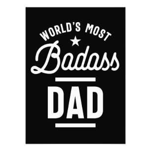 Foto Día de los Padres de Camisetas de Papá más Badass 
