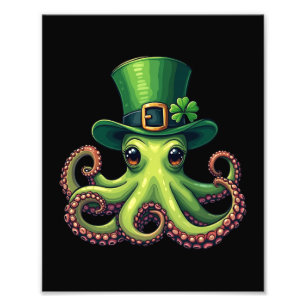 Foto Día de los Patrocinadores Octopus Cute Saint Patty
