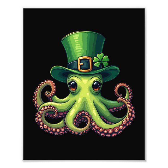 Foto Día de los Patrocinadores Octopus Cute Saint Patty (Frente)