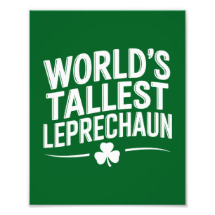 Foto Día de San Patricio, el Leprechaun más alto del mu