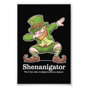 Foto Día de San Patricio Shenanigator Leprechaun hacien