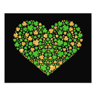 Foto Día de Shamrock Heart St Patrick