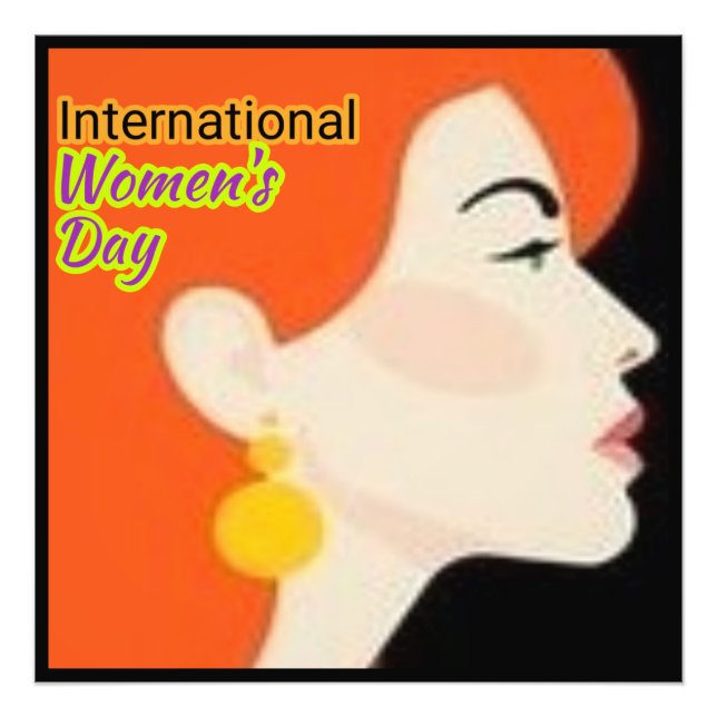 Foto Día Internacional de la Mujer. (Frente)