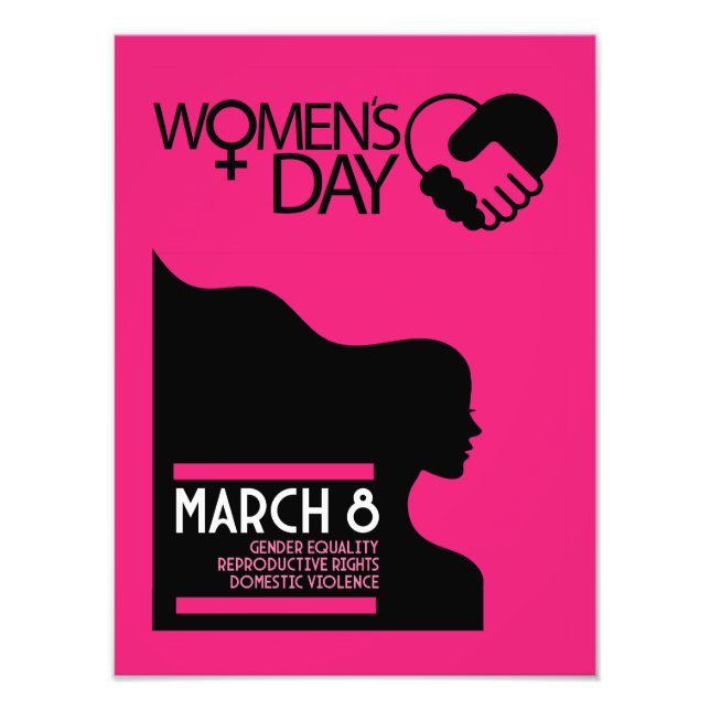 Foto Día Internacional de la Mujer (Frente)