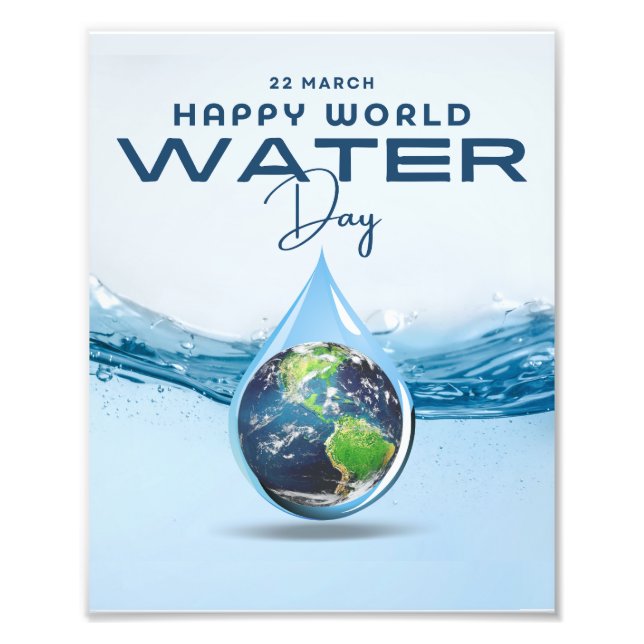 Foto Día Mundial del Agua (Frente)