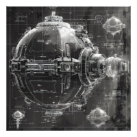 Diagrama negro de la estación espacial