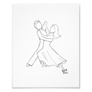 Foto Dibujo de Bella Artes de danza Waltz