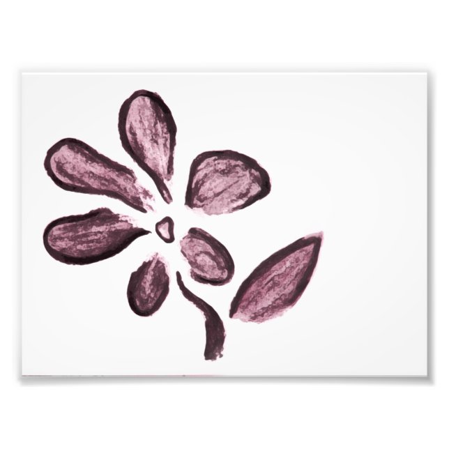 Foto Dibujo de flores (Frente)