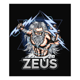 Foto Dibujo de mitología griega de Zeus