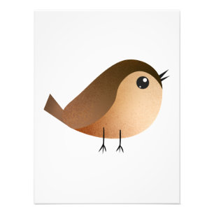 Foto Dibujos Animados del Pájaro Gorrión