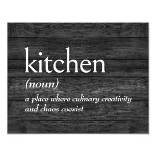 Foto Diccionario Definición COCINA
