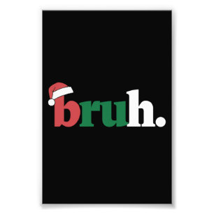Foto Dicho divertido meme de hermano saludo de Navidad