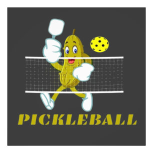 Foto Dill funny jugando pickleball