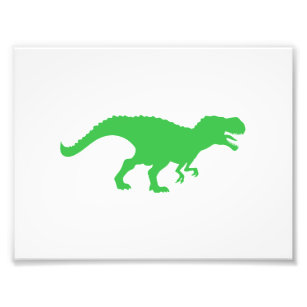 Foto Dinosaur T-Rex - Elegir color de fondo