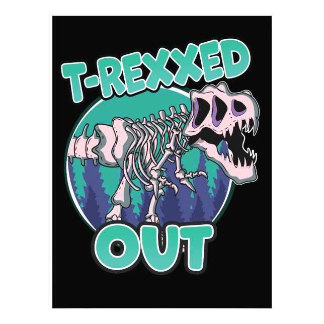 Foto Dinosaurio con T-Rex (Frente)