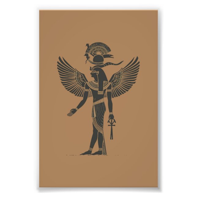 Foto DIOS RA, símbolo egipcio, mitología, dios del sol (Frente)