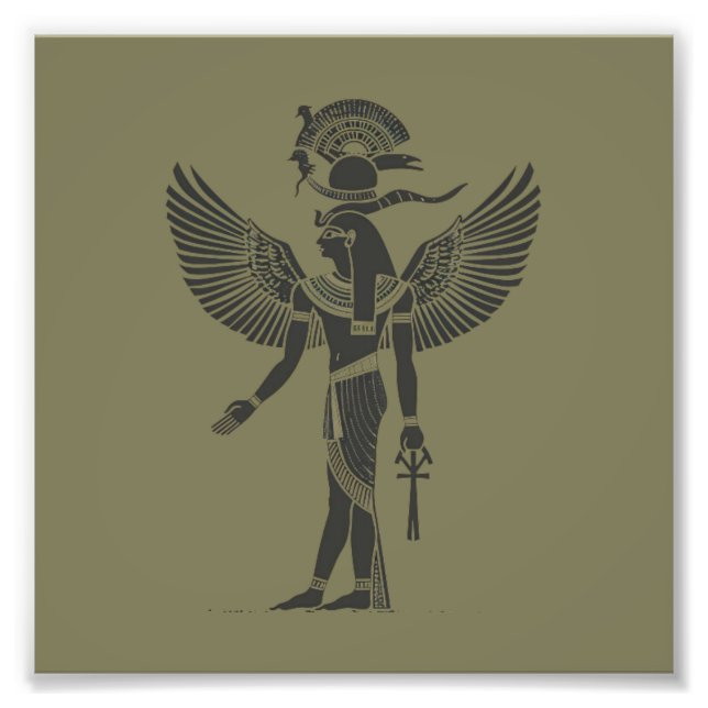 Foto DIOS RA, símbolo egipcio, mitología, dios del sol (Frente)