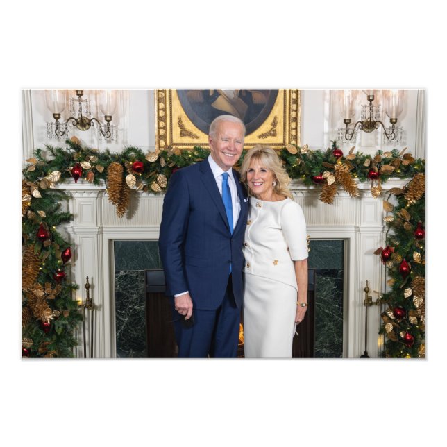 Foto Dirección del estado Biden de la Unión de Navidade (Frente)